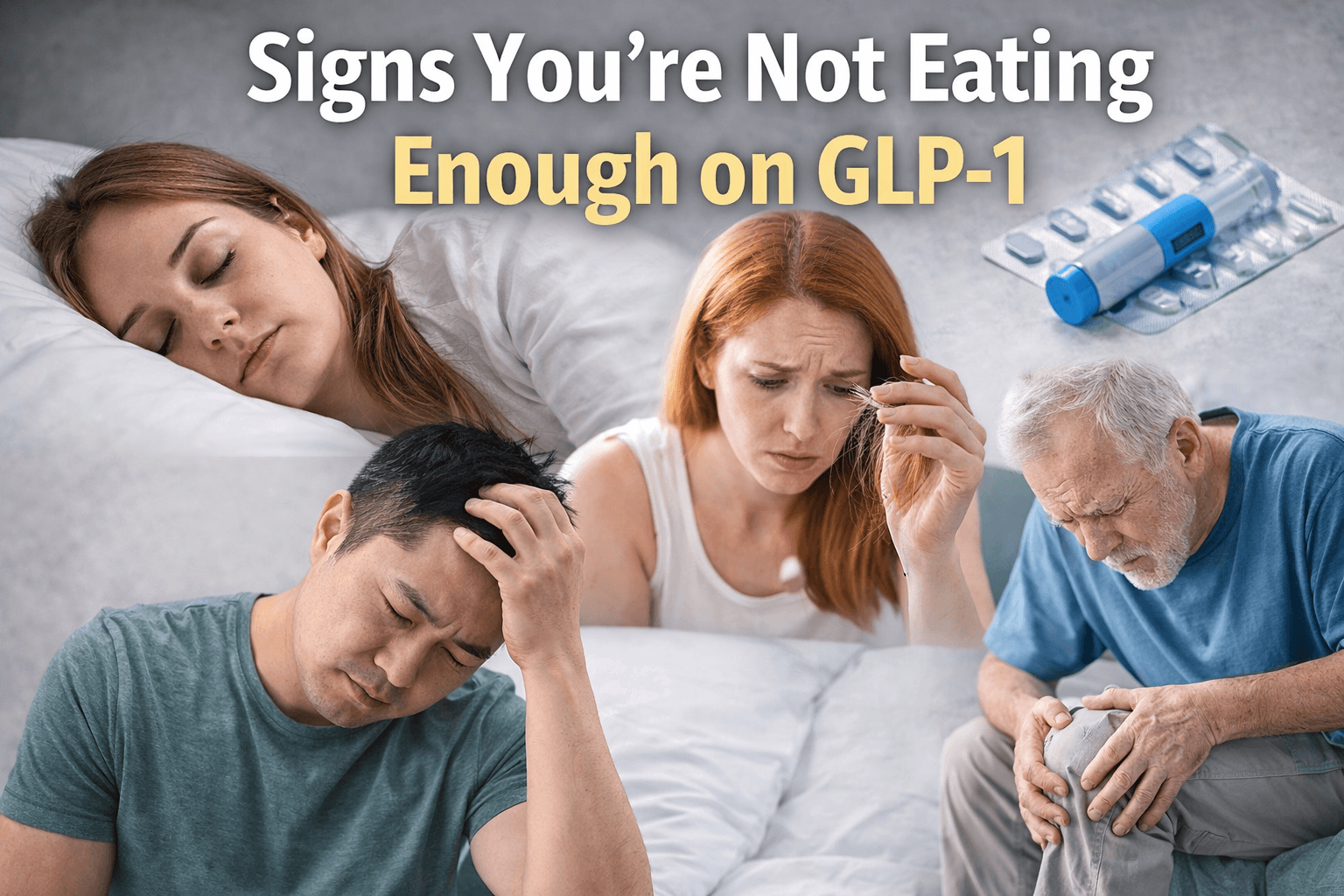foods that reduce GLP-1 nausea while maintaining protein intake